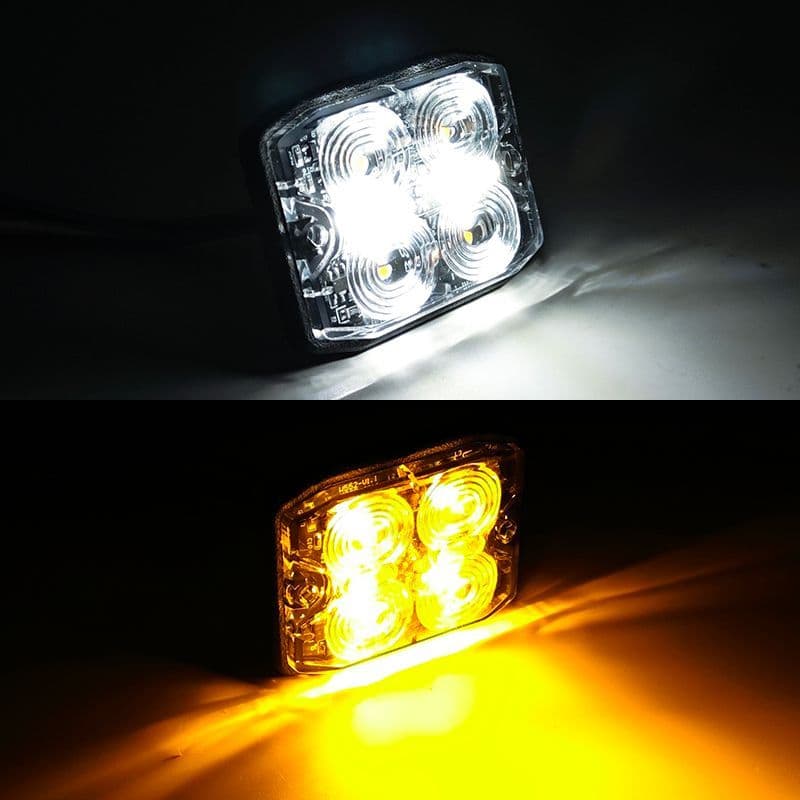 Hazard 4 LED Slimline Mount Strobe  + Position - Image 4