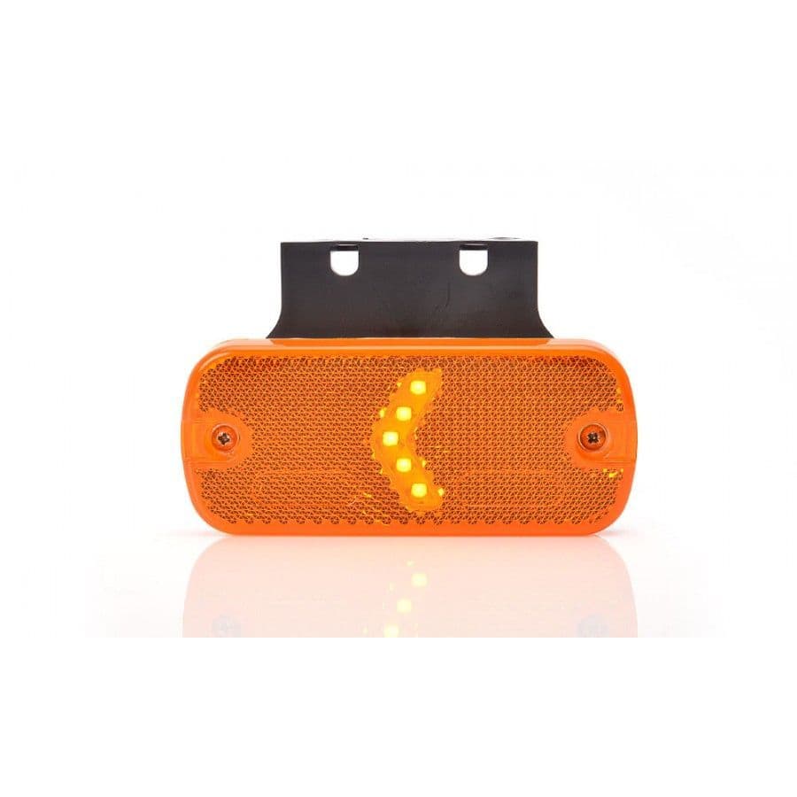 LED Side Marker & Reflector - Amber - Image 3