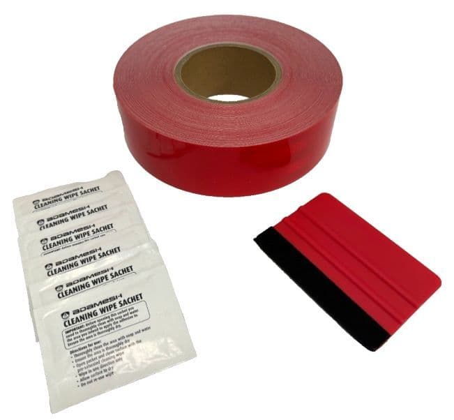 Premium ECE104 Reflective Conspicuity Tape for Vehicle Safety Compliance - 10 Year Warranty - Image 4