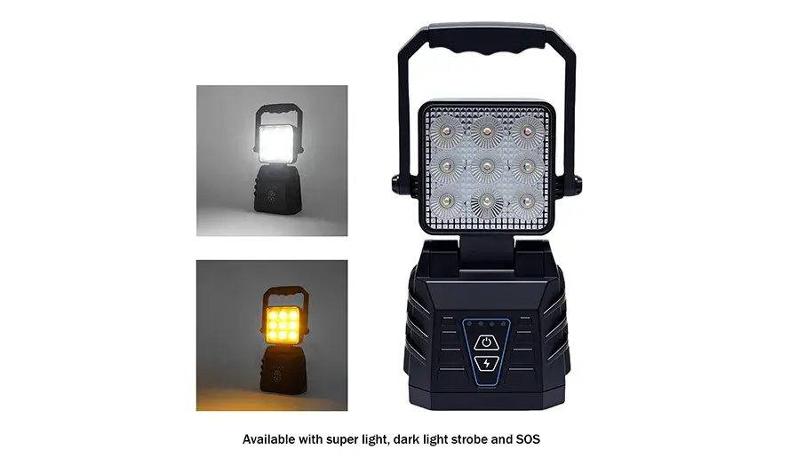 RECHARGEABLE INSPECTION  LIGHT WITH AMBER STROBES - Image 3