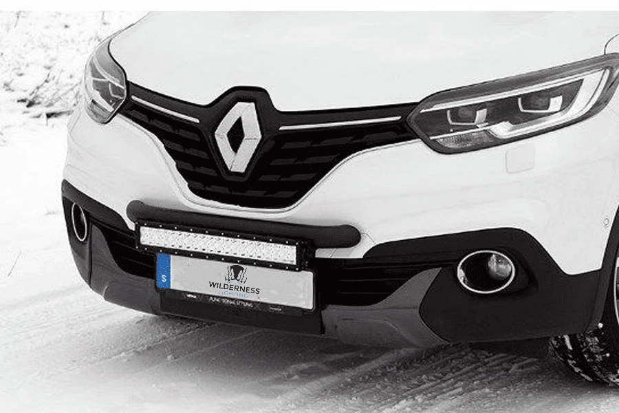 RENAULT KADJAR (2015 - ) - WILDERNESS LIGHTING BUMPER MOUNT & LED LIGHT BAR