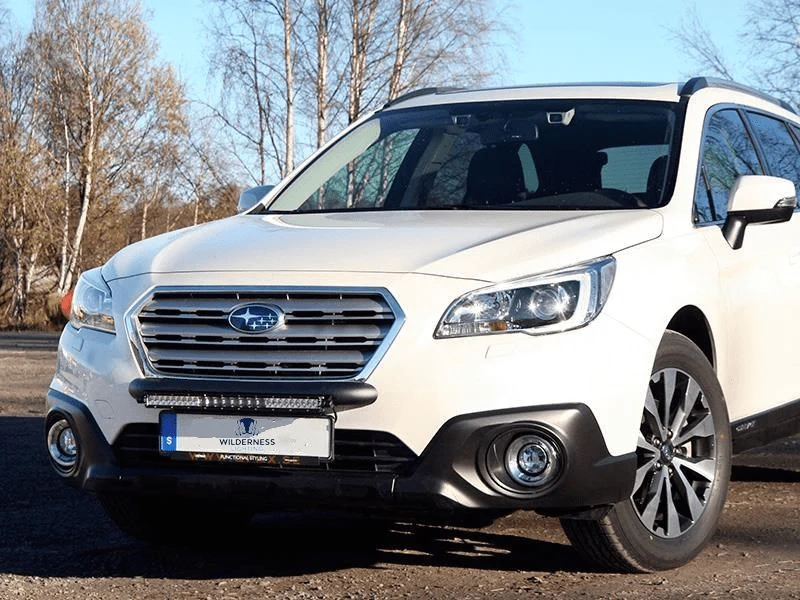 SUBARU OUTBACK (2015 - ) - WILDERNESS LIGHTING BUMPER MOUNT & LED LIGHT BAR